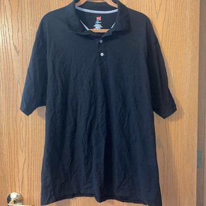 Hanes Men's Short Sleeve X-Temp Polo with FreshIQ